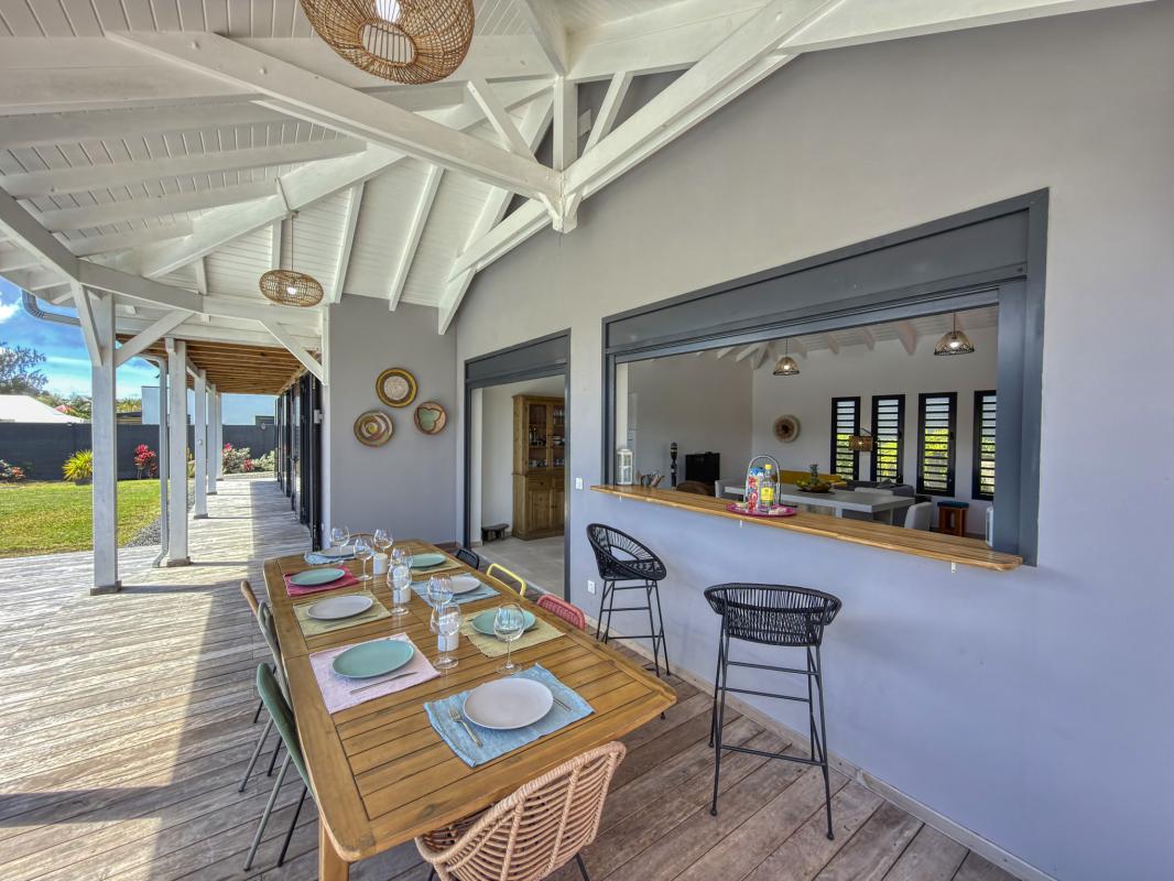 9.Location villa avec piscine Saint François Guadeloupe